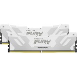 Kingston FURY FURY 32 GB 6400 MT/s DDR5 CL32 DIMM (sæt med 2) Renegade, hvid XMP, Hukommelse Hvid, hvid XMP, 32 GB, 2 x 16 GB, DDR5, 288-pin DIMM