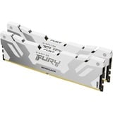 Kingston FURY FURY 32 GB 6400 MT/s DDR5 CL32 DIMM (sæt med 2) Renegade, hvid XMP, Hukommelse Hvid, hvid XMP, 32 GB, 2 x 16 GB, DDR5, 288-pin DIMM