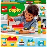 LEGO DUPLO Classic Hjerteæske, Bygge legetøj Byggesæt, 1,5 År, Plast, 80 stk, 795 g