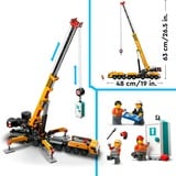 LEGO Gul mobil byggekran, Bygge legetøj Byggesæt, 9 År, Plast, 1116 stk, 2,08 kg