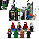LEGO Spider-Man mod Oscorp, Bygge legetøj Byggesæt, 10 År, Plast, 808 stk, 1,55 kg