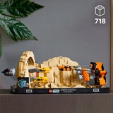 LEGO Star Wars Diorama med Mos Espa-podrace™, Bygge legetøj Byggesæt, 18 År, Plast, 718 stk, 895 g