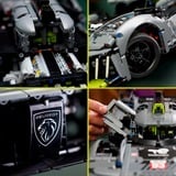 LEGO Technic PEUGEOT 9X8 24H Le Mans Hybrid Hypercar, Bygge legetøj Byggesæt, 18 År, Plast, 1775 stk, 2,73 kg