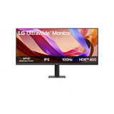 LG 34U511A, LED-skærm Sort