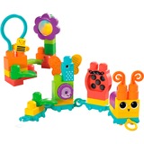 Mattel BLOKS Labert larvetog, Bygge legetøj Byggesæt, 1 År, Plast, 30 stk, 928,1 g