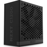 NZXT C1200 Gold ATX 3.1, PC strømforsyning Sort