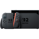 Nintendo Switch 2 + Mario Kart World bærbar spilkonsol 20,1 cm (7.9") 256 GB Berøringsskærm Wi-Fi Sort, Spillekonsol Nintendo Switch 2, Sort, Analog/digital, D-måtte, Hjemknap, Knappen Menu, Afbryderknap, Knapper, LCD