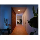 Philips White Ambiance Aurelle kvadratisk panel lampe, LED lys Sort