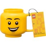 Room Copenhagen LEGO Keramikkop Happy Boy, stor, Cup Gul