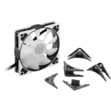 Sharkoon SilentStorm 120 PWM Computerkabinet Ventilator 12 cm Transparent 1 stk, Sag fan Ventilator, 12 cm, 400 rpm, 1400 rpm, 20,4 dB, 93,6 m³/t