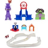 Spin Master True Metal Total City Rescue Movie Track Set with Exclusive Marshall Vehicle, Racerbane PAW Patrol True Metal Total City Rescue Movie Track Set with Exclusive Marshall Vehicle, Køretøjs- og skinnesæt, 3 År, Flerfarvet