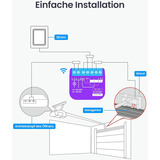 SwitchBot Relækontakt Garage, Stafetter Violet