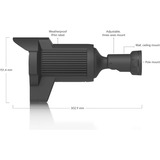 Ubiquiti AI LPR, Overvågningskamera Sort