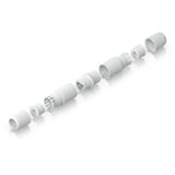 Ubiquiti UACC-RJ45-Coupler-C6A-Outdoor, Adapter Hvid