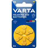 VARTA Høreapparatbatteri Zinc Air 10, PR10 