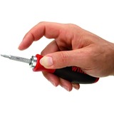 Wiha Skruetrækker med udskiftelige klinger - SYSTEM 6 Sort/Rød