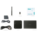 ZOTAC ZBOX-CI629NANO-BE, Barebone Sort/Hvid