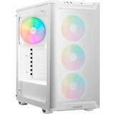be quiet! Pure Base 501 LX White Midi Tower Hvid, Towerkabinet Hvid, Midi Tower, PC, Hvid, ATX, micro ATX, Mini-ATX, Acrylonitrilbutadienstyren, Glas, Stål, Flere