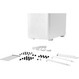 be quiet! Pure Base 501 LX White Midi Tower Hvid, Towerkabinet Hvid, Midi Tower, PC, Hvid, ATX, micro ATX, Mini-ATX, Acrylonitrilbutadienstyren, Glas, Stål, Flere