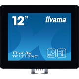 iiyama ProLite TF1215MC-B1 computerskærm 30,7 cm (12.1") 1024 x 768 pixel LCD Berøringsskærm Sort, LED-skærm Sort, 30,7 cm (12.1"), 1024 x 768 pixel, LCD, 25 ms, Sort