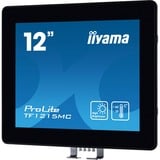 iiyama ProLite TF1215MC-B1 computerskærm 30,7 cm (12.1") 1024 x 768 pixel LCD Berøringsskærm Sort, LED-skærm Sort, 30,7 cm (12.1"), 1024 x 768 pixel, LCD, 25 ms, Sort