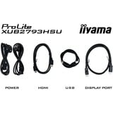 iiyama XUB2793QSU-B7 computerskærm 68,6 cm (27") 2560 x 1440 pixel Quad HD LED Sort, LED-skærm Sort (mat), 68,6 cm (27"), 2560 x 1440 pixel, Quad HD, LED, 1 ms, Sort