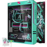 ALTERNATE Gaming-PC Hatsune Miku Special Edition • RTX 5080 • AMD Ryzen™ 7 9800X3D • 64 GB RAM, Gaming PC Turkis/Pink