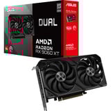 ASUS Dual -RX9060XT-16G AMD Radeon RX 9060 XT 16 GB GDDR6, Grafikkort Radeon RX 9060 XT, 16 GB, GDDR6, 128 Bit, 7680 x 4320 pixel, PCI Express 5.0