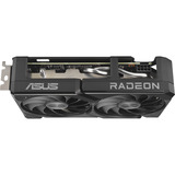 ASUS Dual -RX9060XT-16G AMD Radeon RX 9060 XT 16 GB GDDR6, Grafikkort Radeon RX 9060 XT, 16 GB, GDDR6, 128 Bit, 7680 x 4320 pixel, PCI Express 5.0