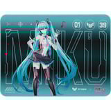 ASUS TUF Gaming P1 Hatsune Miku Edition Gaming musemåtte Turkis, Gaming Mus pad multi-coloured, Turkis, Billede, Stof, Gummi, Skridsikker bund, Gaming musemåtte