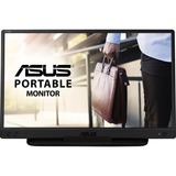 ASUS ZenScreen MB166C 39,6 cm (15.6") 1920 x 1080 pixel Fuld HD LED Sort, LED-skærm Sort, 39,6 cm (15.6"), 1920 x 1080 pixel, Fuld HD, LED, 5 ms, Sort