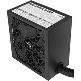 Aerocool B509A Flow-G-BK-v1, med strømforsyning Aero 650, Towerkabinet Sort