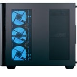 Aerocool P500C Midi Tower Sort, Towerkabinet Sort, Midi Tower, PC, Sort, ATX, micro ATX, Mini-ITX, SPCC, Hærdet glas, Spil
