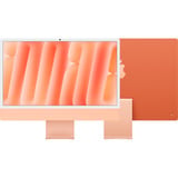 Apple iMac 59,62 cm (24") M4 2024 CTO, MAC-system Orange/lyse orange