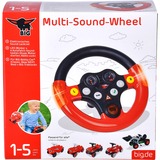 BIG Multi-Sound-Wheel Legetøjs Dele, Rat Rød/Sort, Sort, Rød