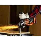 BLACK+DECKER BCG720N-XJ, Vinkelsliber Sort/Orange
