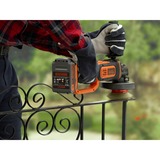 BLACK+DECKER Batteri vinkelsliber BCG720N, 18Volt Sort/Orange
