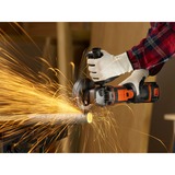 BLACK+DECKER Batteri vinkelsliber BCG720N, 18Volt Sort/Orange