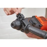 BLACK+DECKER Boremaskine BEHS01K-QS, Borehammer Sort/Orange