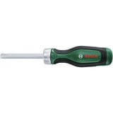 Bosch Bits-ratchetskruetrækker med bitsæt, 13 dele, Bit sæt Grøn/Sort
