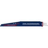 Bosch Expert 2608900398 Klinge til stiksav High Carbon Steel (HCS) 1 stk, Savklinge Klinge til stiksav, Hårdt træ, Plast, Træ, Træ med søm, High Carbon Steel (HCS), Blå, 17,5 cm, 5 - 7