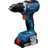 Bosch GSR 18V-65 2100 rpm Nøgle 1,06 kg Sort, Blå, Bore-/ skruemaskine Blå, Pistolgreb boremaskine, Nøgle, Sort, Blå, 2100 rpm, 550 rpm, 2100 rpm