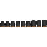 Bosch PRO Impact topnøglesæt 3/4", 9 dele Sort