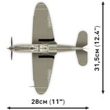COBI Bell P-39D Airacobra, Bygge legetøj grå