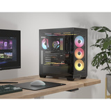 Corsair CC-9011322-WW, Towerkabinet Sort