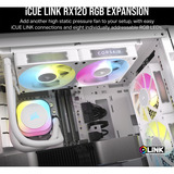 Corsair iCUE LINK RX120 RGB Triple Renoveret, Sag fan Hvid