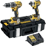 DEWALT Batteri slagboremaskine DCK266P2 sæt, 18V, 2 dele, Slagborer skruemaskine Gul/Sort