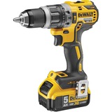 DEWALT Batteri slagboremaskine DCK266P2 sæt, 18V, 2 dele, Slagborer skruemaskine Gul/Sort