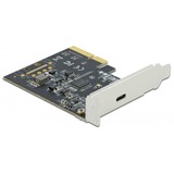 DeLOCK 89036 interface-kort/adapter Intern PCIe, USB 3.2 Gen 2 (3.1 Gen 2), USB-controlleren PCIe, PCIe, USB 3.2 Gen 2 (3.1 Gen 2), Lavprofil, PCIe 3.0, Rustfrit stål, PC