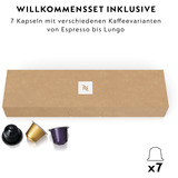 DeLonghi Essenza Mini EN85.B, Kapsel maskine Sort, Kapsel kaffemaskine, 0,6 L, Kaffekapsel, 1150 W, Sort